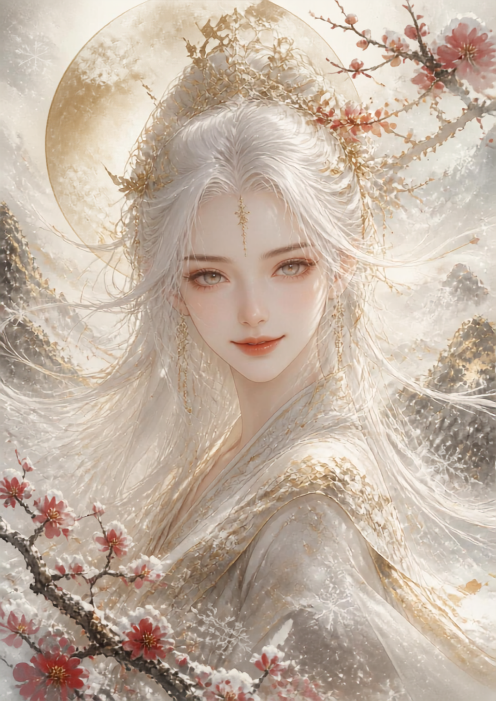 Yuki, entre la nieve y el ciruelo en flor